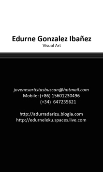 EDURNE GONZALEZ IBAÑEZ
